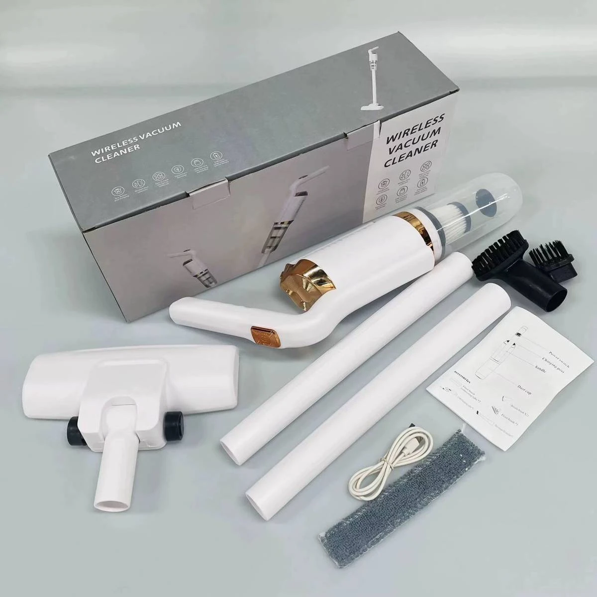 4-in-1 Portable Rechargeable Vacuum Cleaner